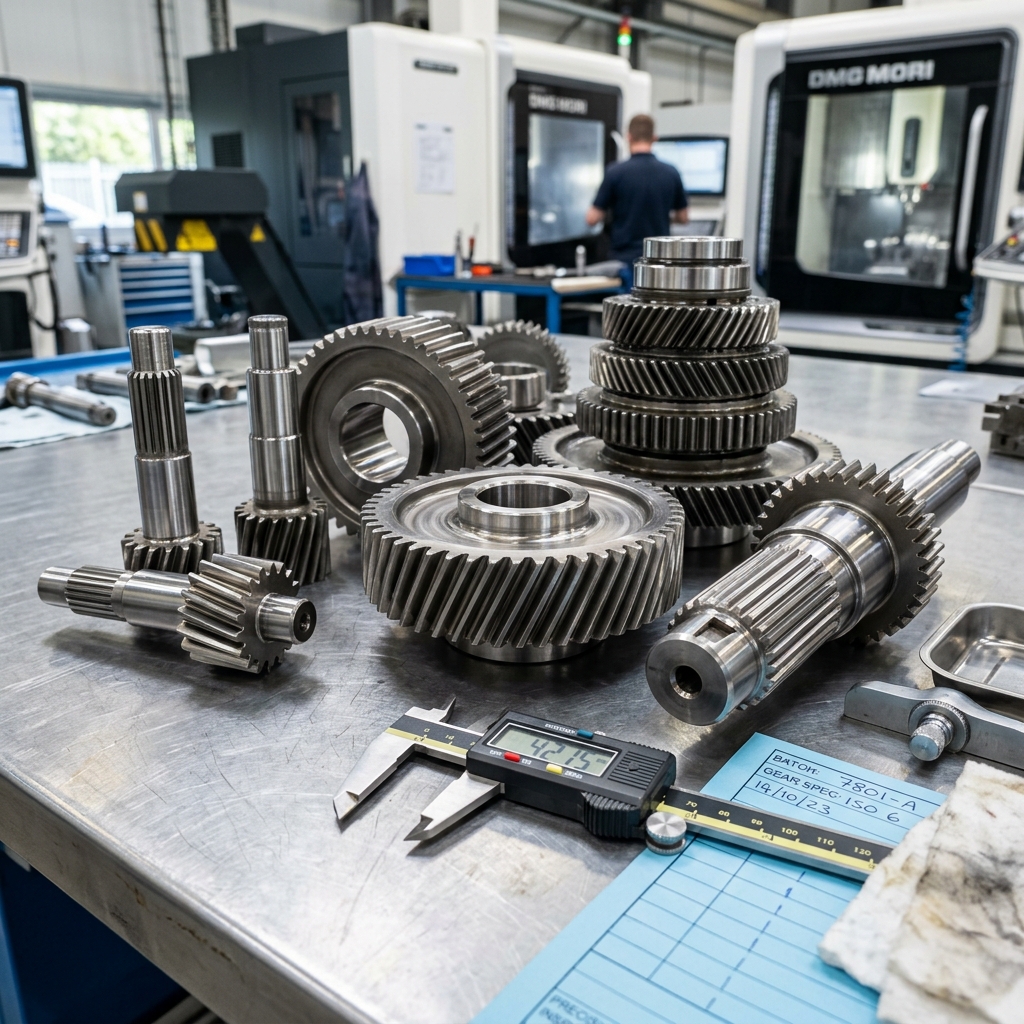 Machined Steel Gears