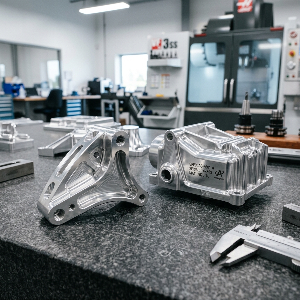 Milled Aluminium Components
